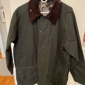 Men’s Olive Green Barbour Jacket